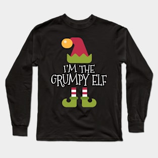 Christmas I'm the Grumpy Elf Long Sleeve T-Shirt